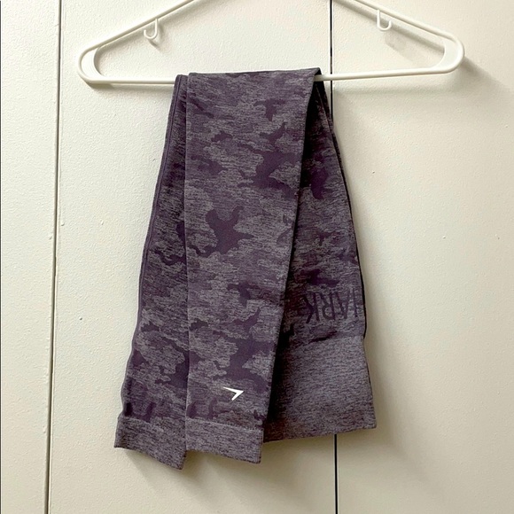 Gymshark Pants - Gymshark camo Leggings